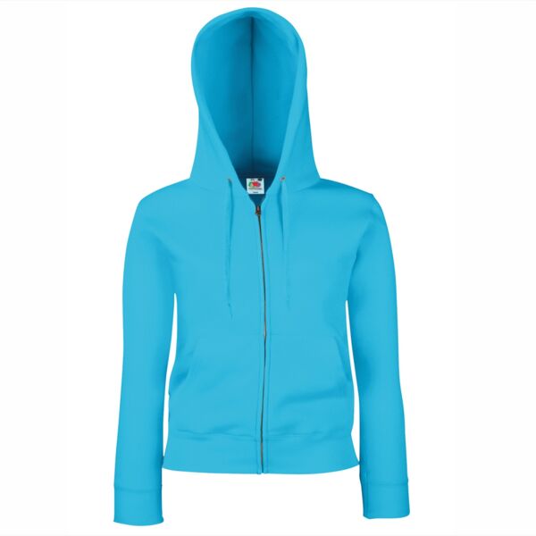 Women's premium 70/30 hooded sweatshirt jacket Thumbnail